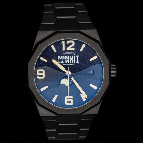 noxii sunmoon gris automatique swissmade 🇨🇭