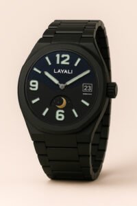 montre noir