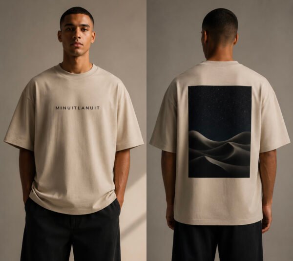 t-shirt oversize — vue 1