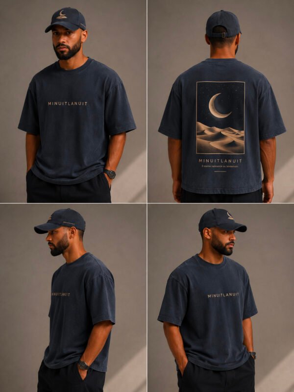 T-shirt oversize — vue 1