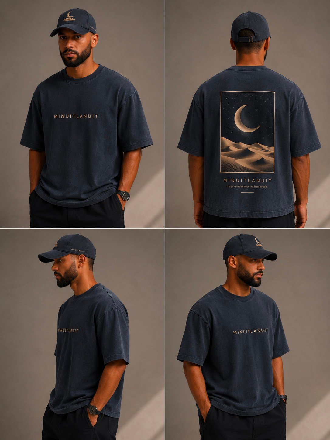 T-shirt oversize — vue 1